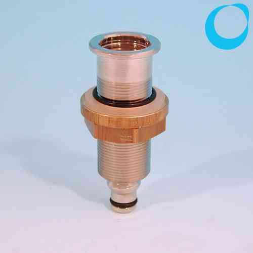 Airjet body for jacuzzi 18mm with fixing material check valve