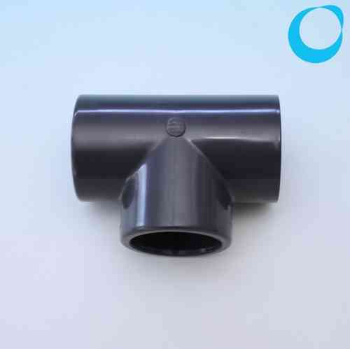 PVC Tee 40mm plumbing t-connector, grey t-piece