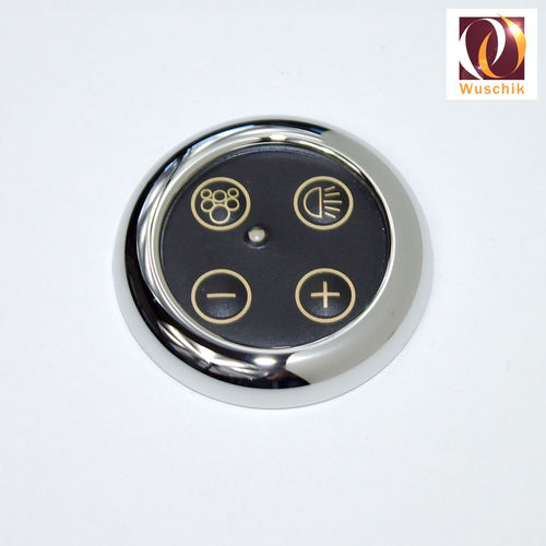 Key pad 4 function top side control on-off, plus minus