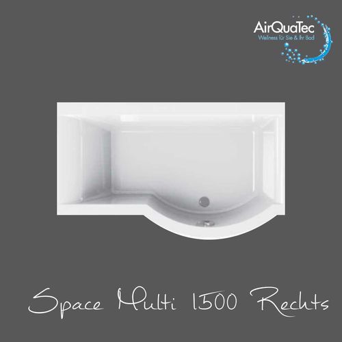 Dusch Badewanne Space Multi 150 x 90cm Rechts