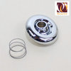 Spa pool nozzle 59 mm spare part face with ball chrome
