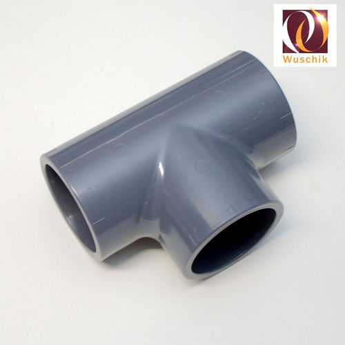 PVC tee T-piece 2 inch 60mm adhesive fitting