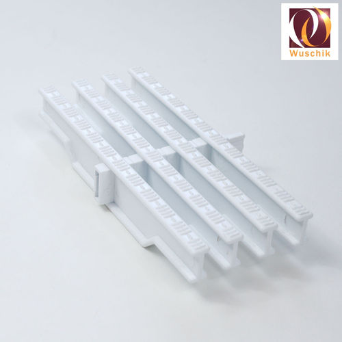 1 Meter Drainage Grate Cover 25 cm white Overflow grating