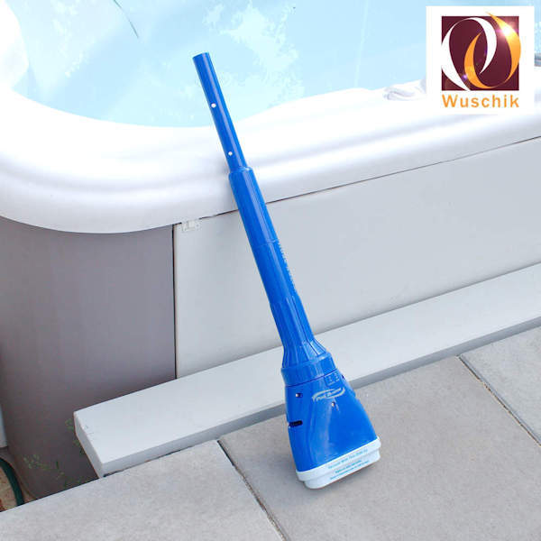 BESTEU Portable vacuum cleaner for the outdoor area of the Hot Spring hot tub with pool cleaning set